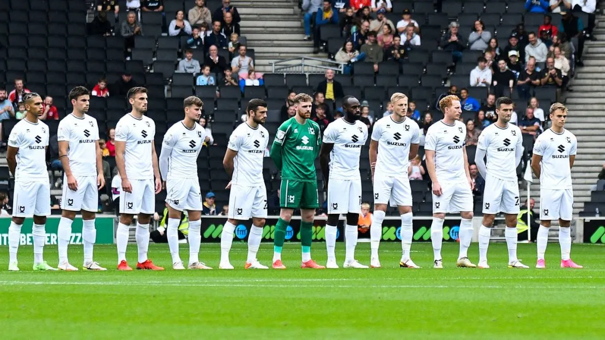 salford city vs mk dons — GB news