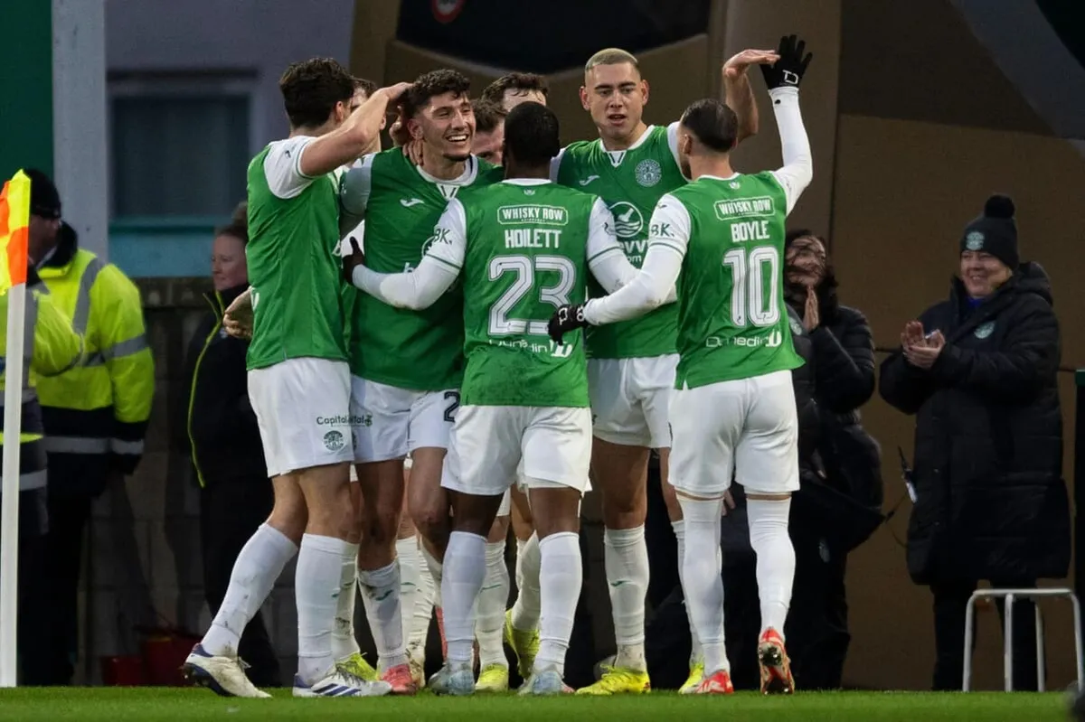 hibernian vs hearts — GB news