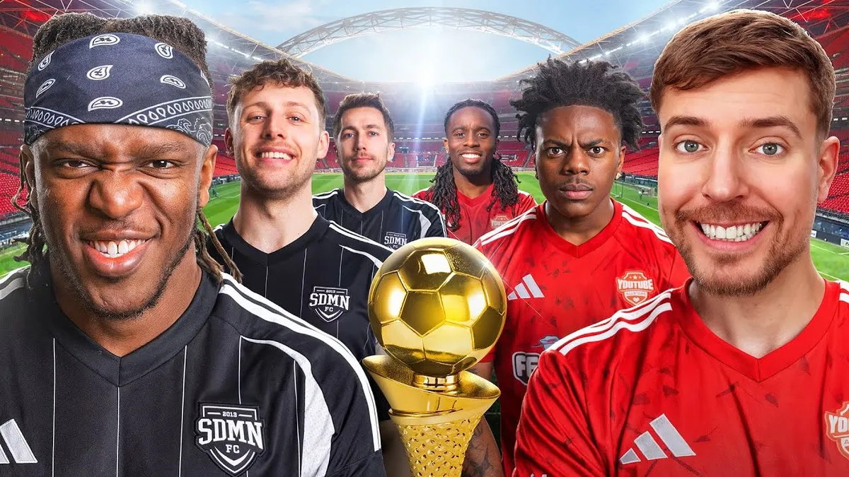 sidemen charity match score — GB news