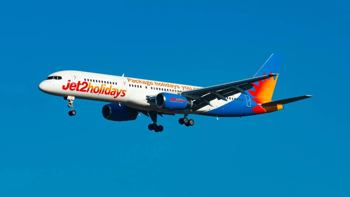 boy calms passenger jet2 flight — GB news