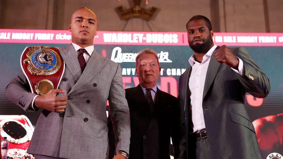 wardley vs dubois — GB news