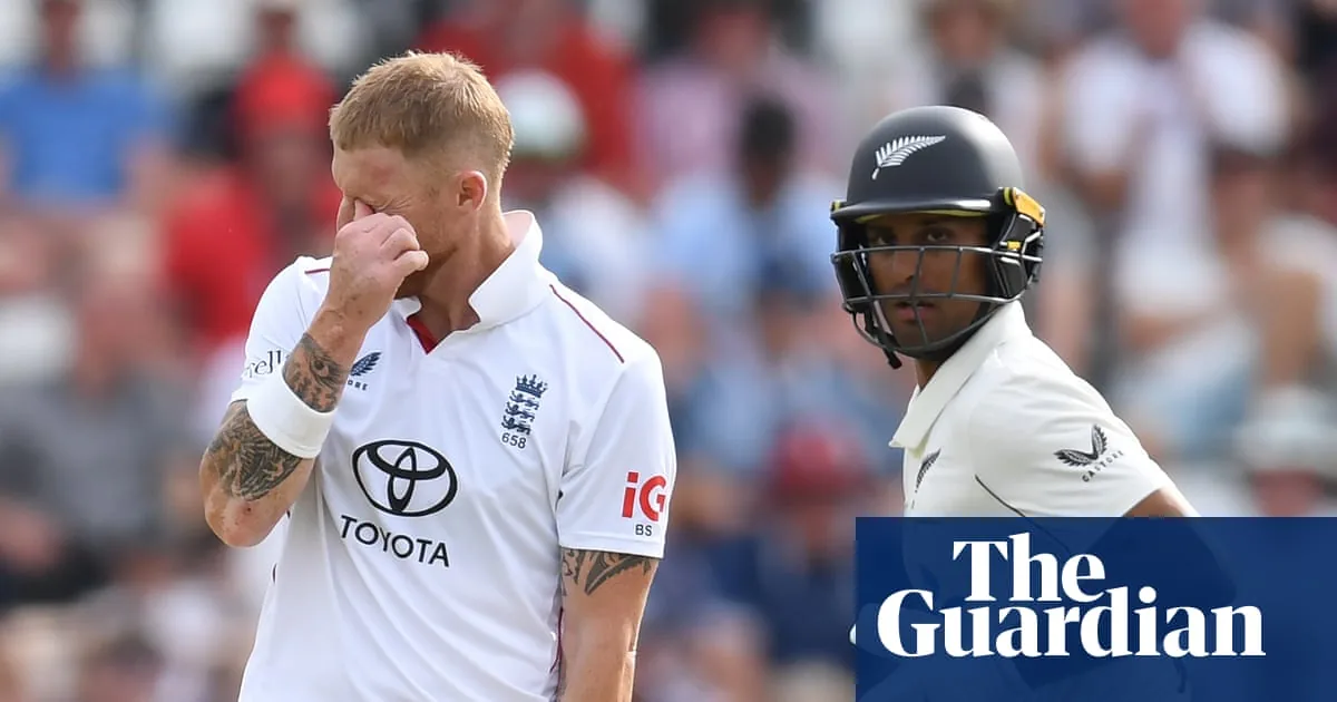 England vs New Zealand: Ben Stokes' side stumble on day three at Trent Bridge and drift towards series defeat