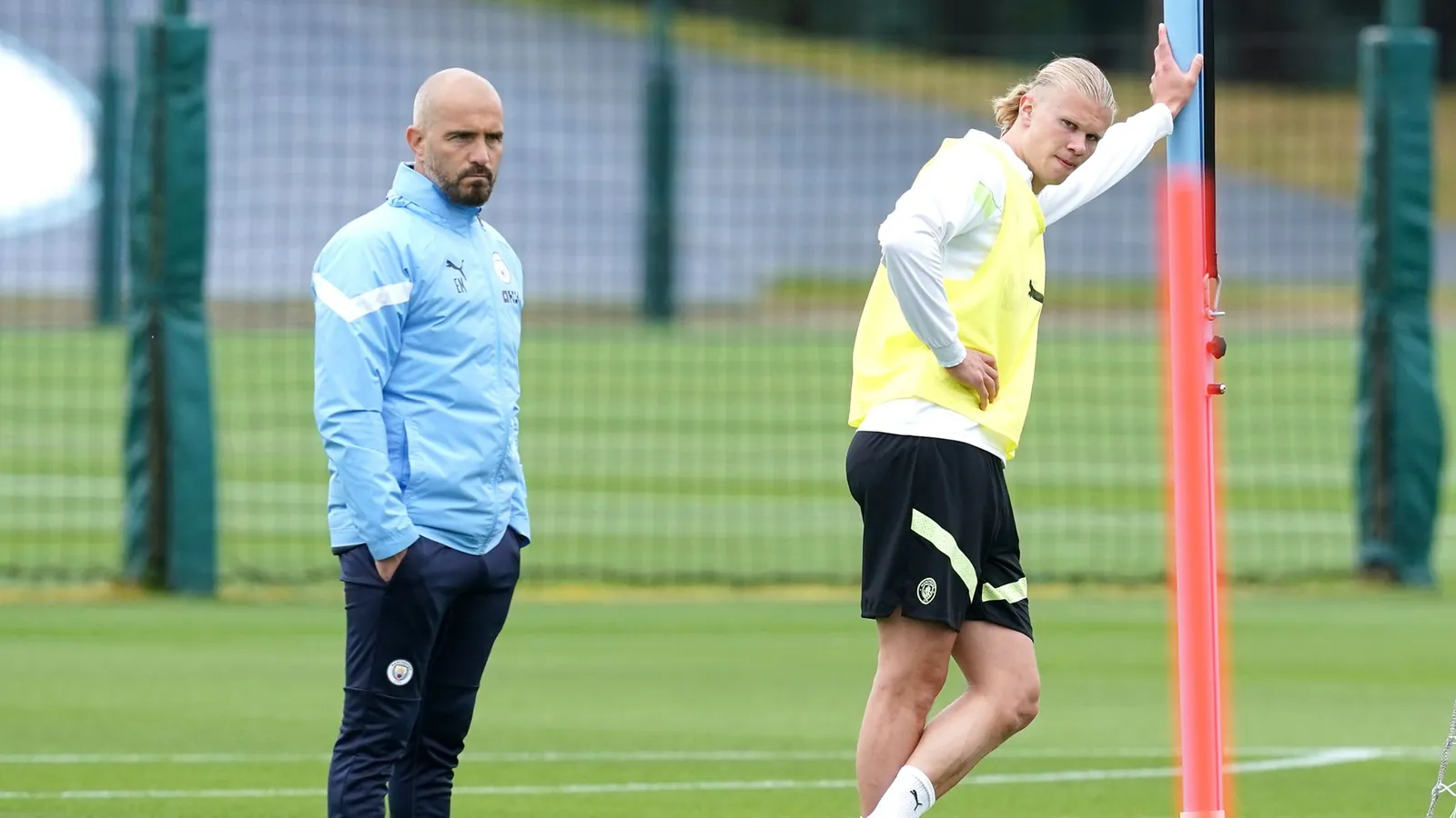 Maresca was said to be very involved in Man City training