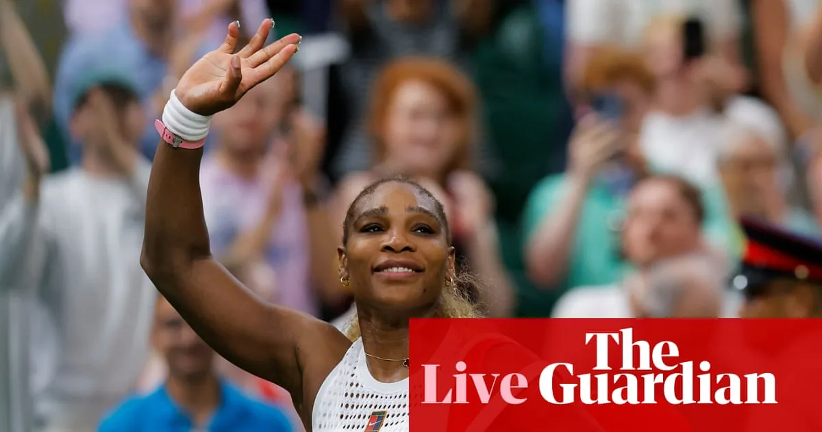 Wimbledon 2026 results: Serena Williams beaten by Maya Joint in three sets on singles return