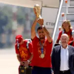 Spain arrive home to parade World Cup trophy as Argentina in disgrace - live reaction