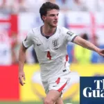 Declan Rice winning fitness battle to start for England against Argentina