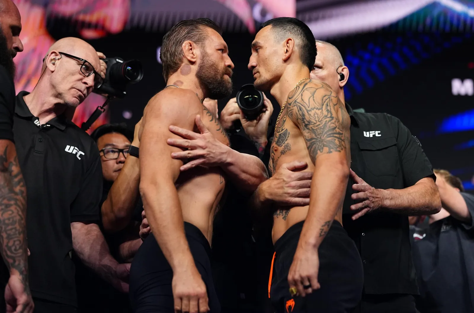 UFC 329: McGregor v Holloway 2 Ceremonial Weigh-in