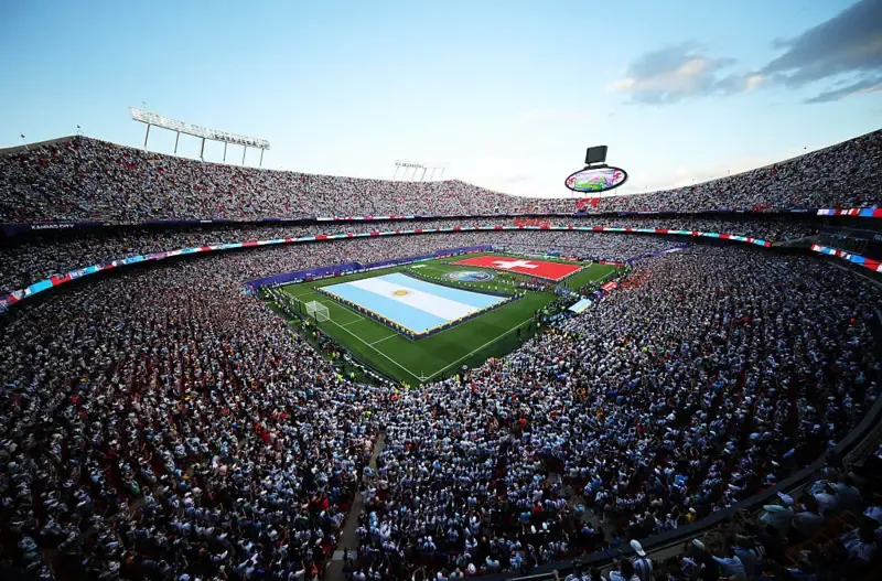 General view inside the stadium