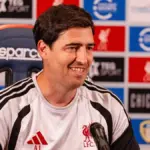 Victor Munoz arrives for first day at AXA Training Centre