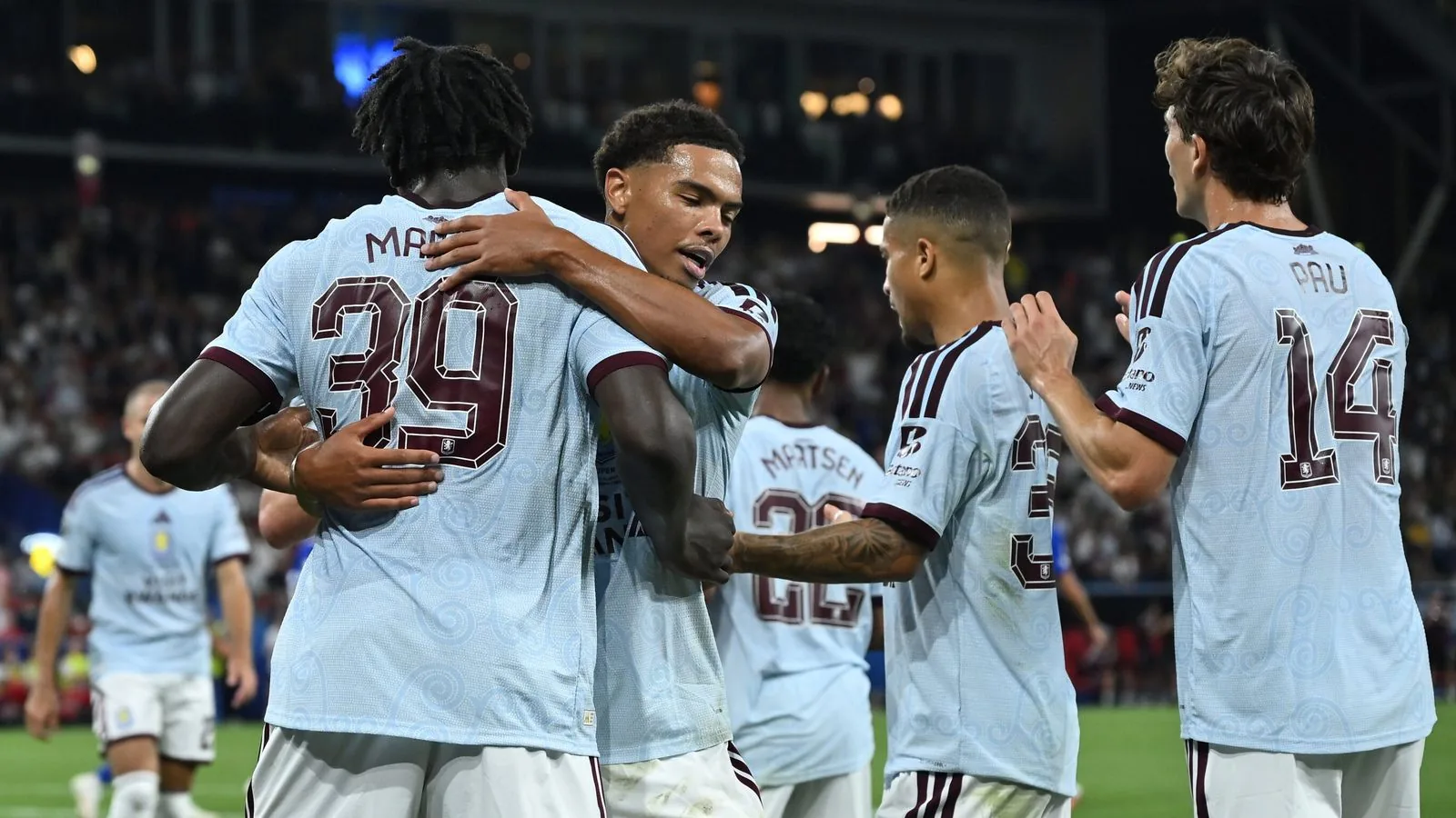 ‘He has a very high ceiling’: Madjo makes instant mark on delayed Aston Villa bow