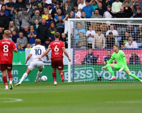 Sam Dalby scores for Bolton against Preston