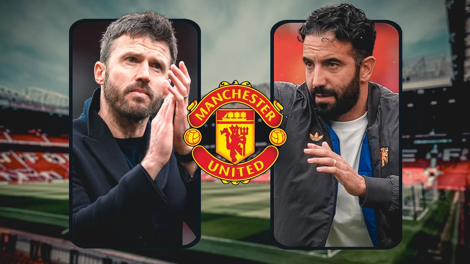 Michael Carrick will meet Ruben Amorim as Manchester United face AC Milan in Saturday's pre-season friendly
