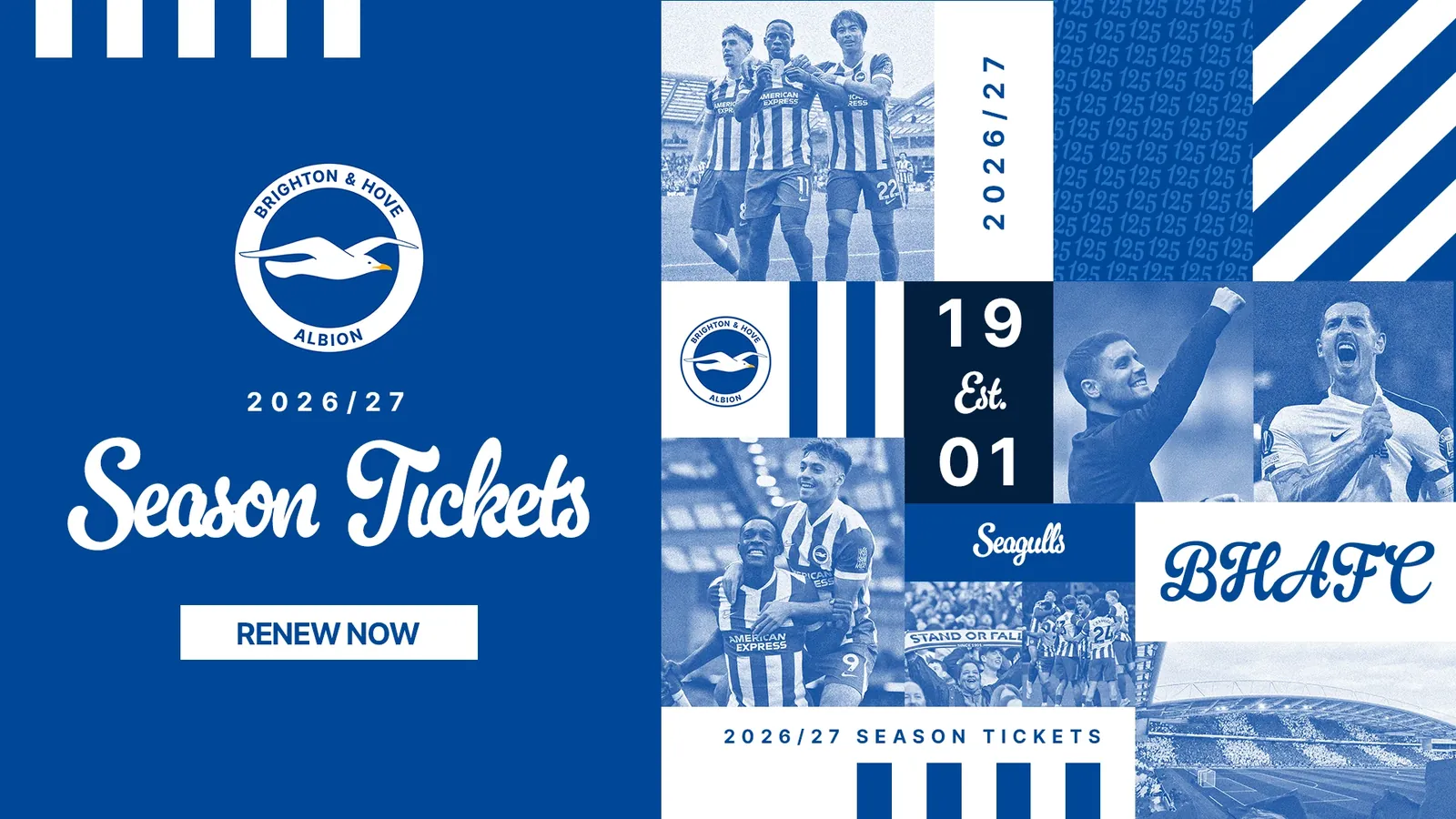2026/2027 Season Tickets Renew Now